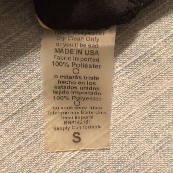 LuLaRoe S Rare Monroe Ivory Black Chevron Open Waterfall  Cardigan Duster Kimono - Picture 11 of 11